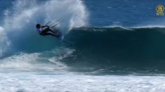 [영상] 연 타고 바다를 가로질러요. 카이트 서핑 대회