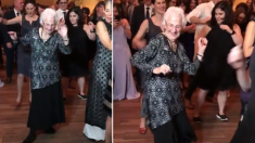 그루브 넘치는 96세 할머니, 결혼 축하 댄스로 ‘멋짐’ 폭발