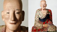 “보존상태 완벽하다” 실존 인물 모델로 만들었다는 1100년 전 한국의 조각상