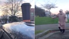 차 위에 커피를 올리고 그대로 출발했더니, 사람들이 뛰어왔다 (영상)