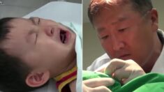 병원 무서워 엉엉 우는 3살 아기를 베테랑 의사 선생님이 능숙하게 달래는 방법 (영상)
