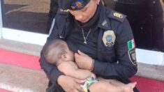 24시간 굶주린 젖먹이… 허리케인 피해현장서 모유 나눈 멕시코 경찰