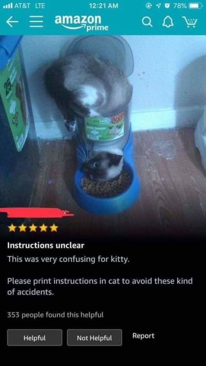 Instructions Were Unclear Instructions Were Unclear