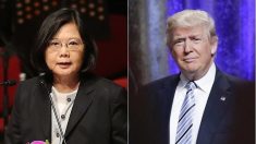 트럼프, 차이잉원과 역사적인 전화 통화