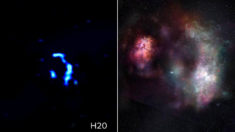 천문학자들이 128광년 떨어진 은하에서 ‘물의 흔적’을 발견했다