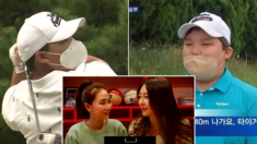 ‘근수저’ 강호동 14살 아들의 놀라운 골프 실력에 당황한 캐스터들 (영상)