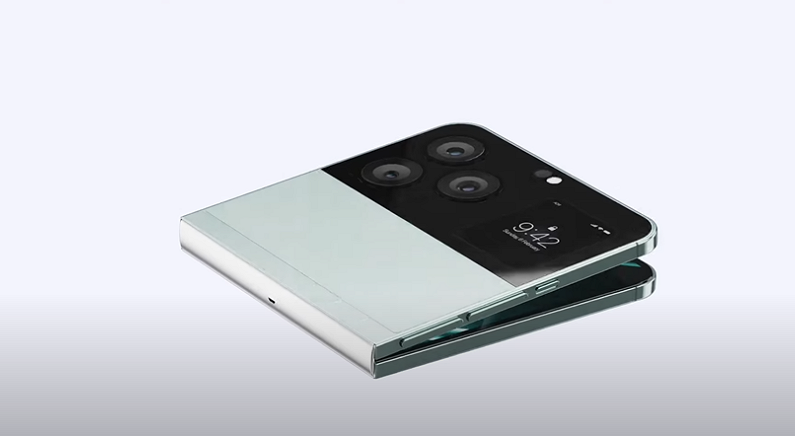 삼성 ‘갤럭시Z 플립3’과 디자인 거의 비슷하다는 애플 폴더블폰 (영상)
