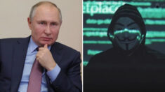 러시아 국영TV 해킹해 ‘우크라이나 상황’ 방송한 해커 단체 어나니머스