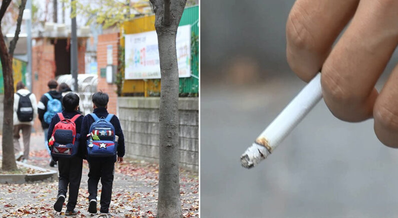 실내 흡연 말리는 초등학생 담뱃불로 지진 30대 ‘집행유예’