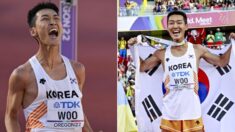 ‘은빛 점프’ 역사 쓴 우상혁, 2m 35 넘고 사상 첫 세계선수권 은메달