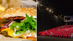 “영화관에서 햄버거 먹는 게 민폐인가요?” 누리꾼 갑론을박