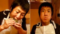 ‘한국식 삼겹살’을 태어나 처음 먹어본 일본인 남성의 반응 (1분 영상)
