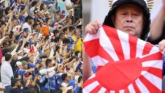 경기장 청소로 칭찬받았는데 ‘욱일기’ 들고 등장해 국제적 망신당한 일본
