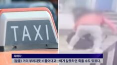 한국 놀러 와서 일본말 못 알아듣는다며 택시기사 마구 때린 일본인 남성