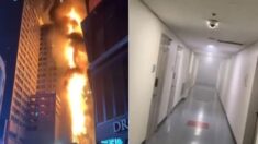 “불이야!” 새벽 시간 23층 오피스텔 문 일일이 두드려 이웃들 대피시킨 주민들