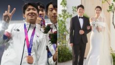 “AG 동메달이 결혼 선물”… ‘국가대표 부부 탄생’ 김국영, 멀리뛰기 김규나와 결혼